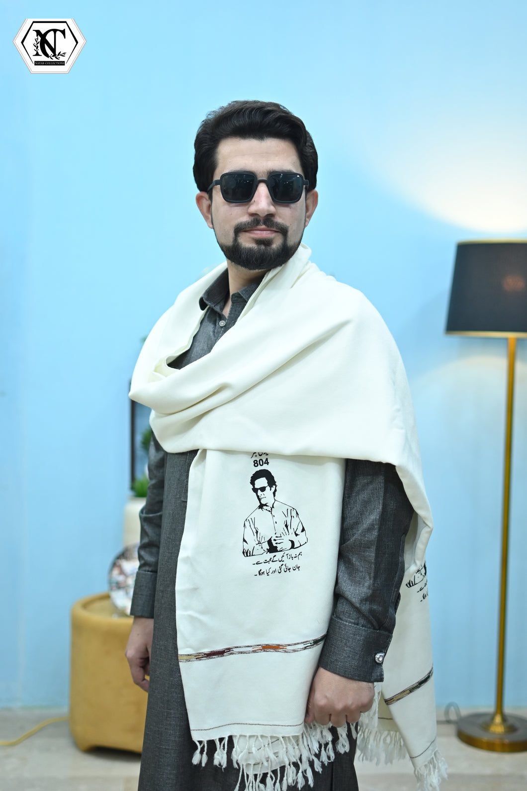 Imran Khan Shawls | 804 Shawls | IK Pure Wool Shawls